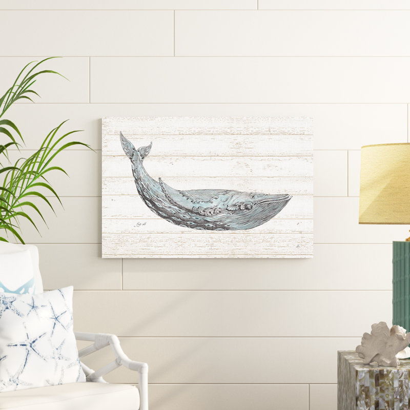 Underwater Life I - bleu, H 24 po x l 36 po x P 1,25 po