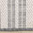 Marrilee Grey Striped Indoor/Outdoor Area Rug-1216864566