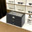 Faux Leather Accessory Box + Drawers