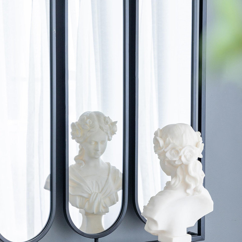 Large Four Oval Wall Mirror