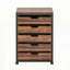 Armoire de rangement avec tiroir en bois