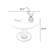 White Round Sintered Stone Dining table-1447565473