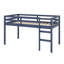 Lit mezzanine en bois avec échelle-750741430