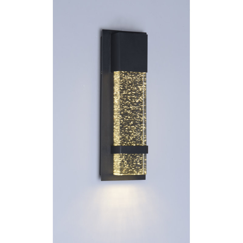 Plafonnier encastré d'extérieur à DEL Ayoka, 13,75" H x 6,5" L x 2,5"
