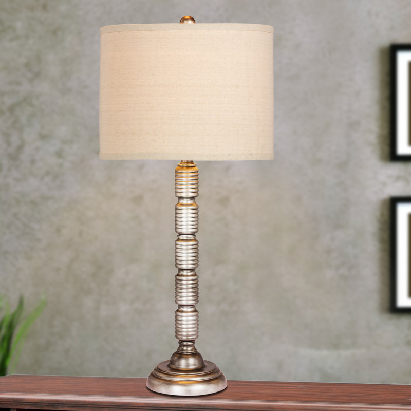 Lampe de table 31 "Sandhurst, Argent, Gruau