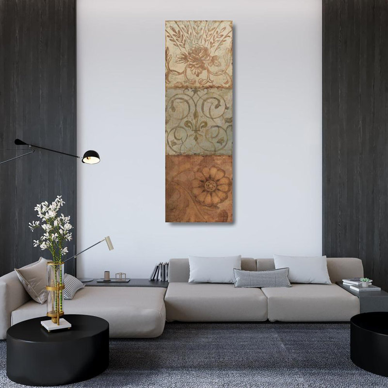 Darby Home Co Audit, Lisa, reproduction d'art sur toile tendue: Taupe Majesty I
