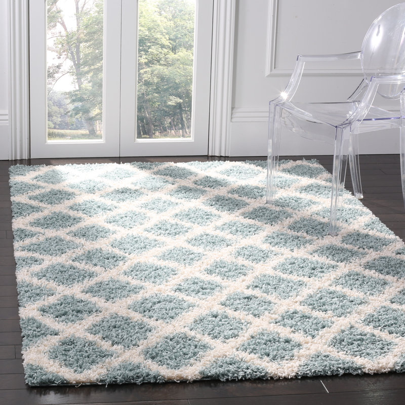 Tapis à poils longs Arsheq Sgd-Dallas, Rectangle 6 pi x 9 pi