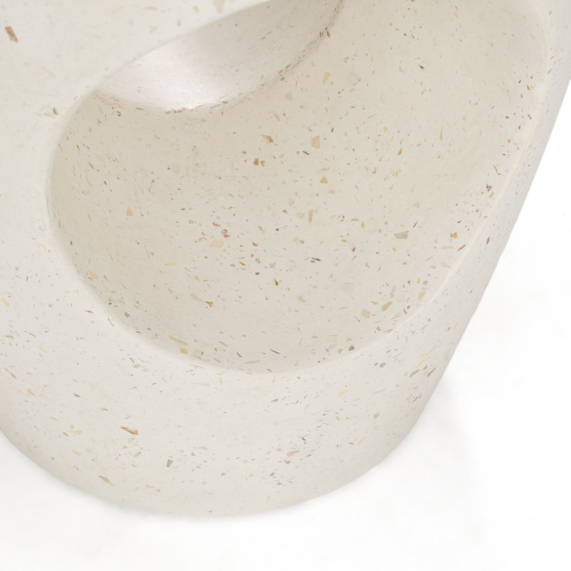 Carville - Modern Terrazzo Concrete Dining Stool