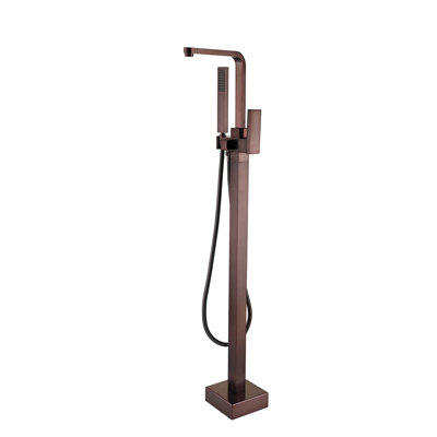 Risha Floor Tub Spout with Diverter