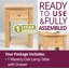 Farris Solid Wood Side Table Set