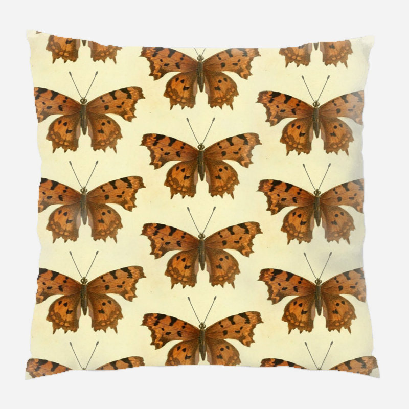 Coussin décoratif papillon, Intérieur