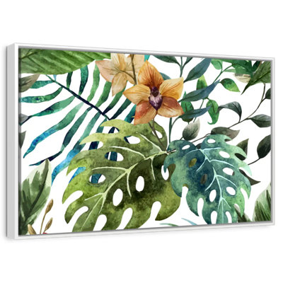 Feuilles de Monstera sauvages