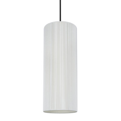 Luminaire suspendu cylindrique 1 lumière Kaylien