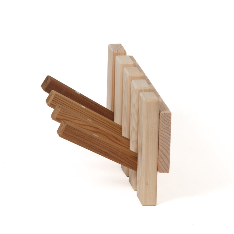 Royal Saunas Hongyuan Wood Towel Rack