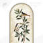 Art botanique pelez et collez olive, peinture murale, papier peint pelez et collez, art mural rétro-98274251