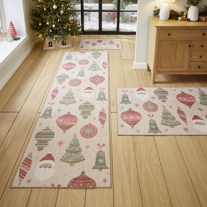 Abstract Flatweave Area Rug, Rectangle 50 x 80 cm