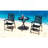 Tempered Glass Side Table - 250Lbs Capacity, Weather-Resistant For Balcony, Garden, Terrace