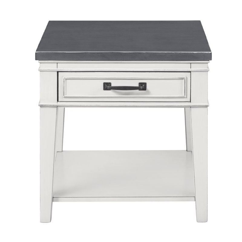 Table de bout avec rangement Amilliana