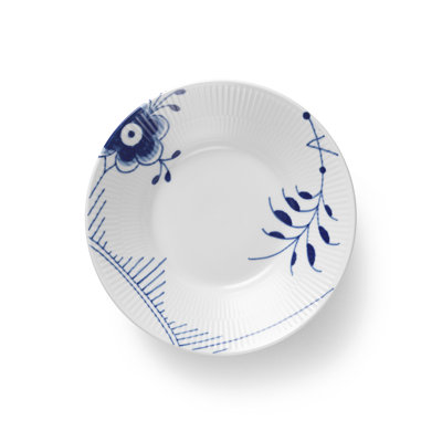Royal Copenhagen Blue Fluted Mega Plate Deep 8.27"