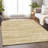 Premium Machine Washable Prisco Gold Rug-1804751628