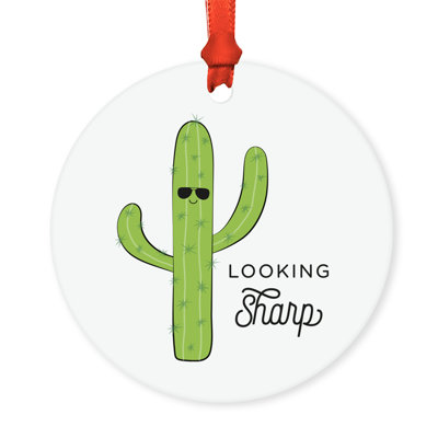 3.5'' Wood People Ball Ornament