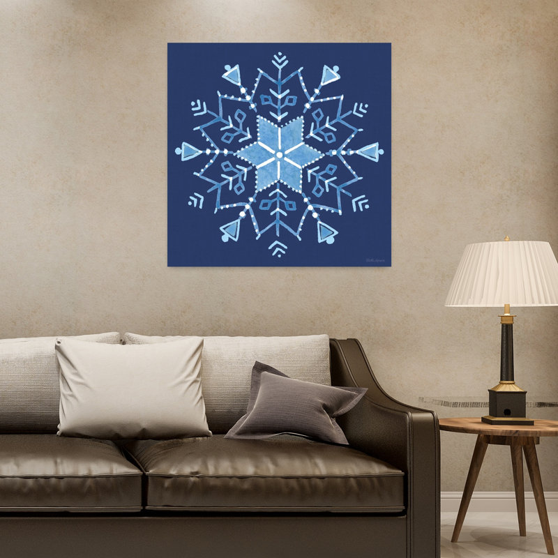Art contemporain d'hiver Winter Sparkle VII, H 32 po x l 32 po