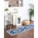 Tapis oriental gris / bleu Aten