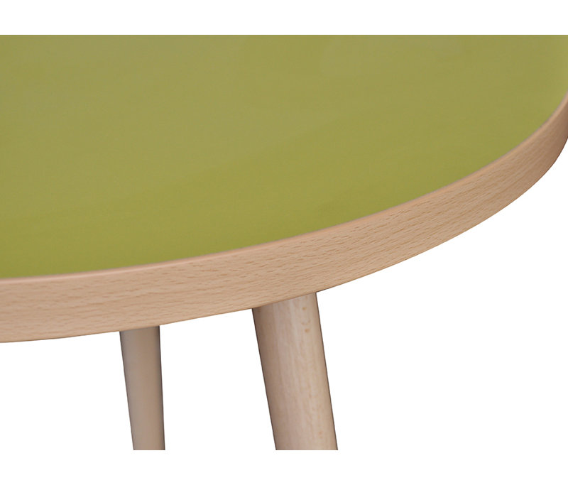 Cube Four Leg Coffee Table, Lime