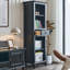 Noir massif + vitrines en bois manufacturé