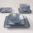 Stoneware Dinnerware Sets, 24-Piece Dish Set-485853028