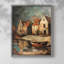 LANDSCAPES Series CCXCIX - Impression encadrée de qualité supérieure - Prêt à accrocher - Aucun clou requis-1678763043-1678763044
