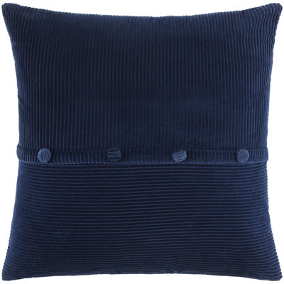 Housse et insert de coussin en velours côtelé