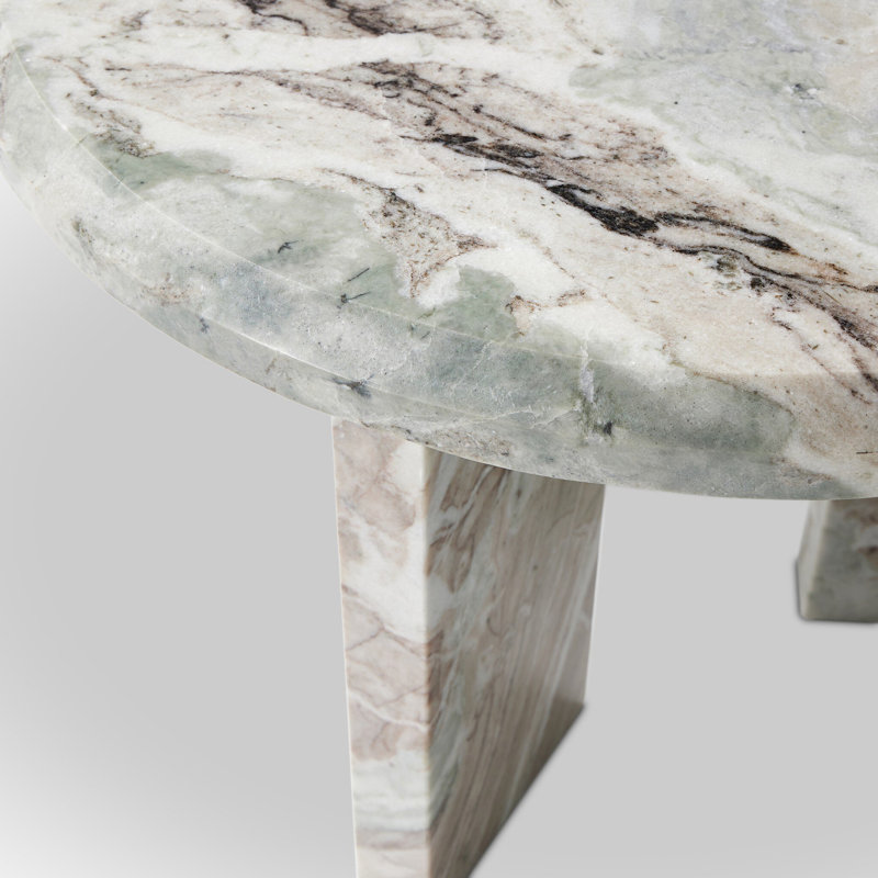 Dakota Marble Coffee Table, White