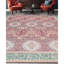 Hand-Knotted High-Quality Rust and Green Area Rug