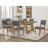 Rectangular Trestle Base Dining Table