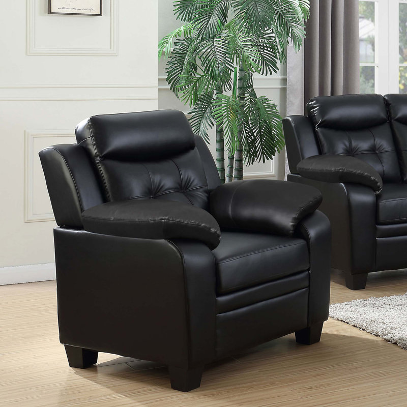 Fauteuil d'appoint rembourré et rembourré Winchell