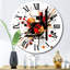 Horloge murale rouge et noire Symphony II-93380052