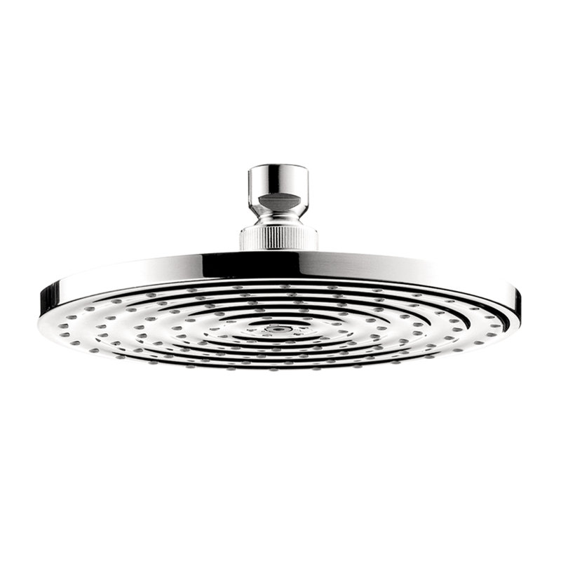 Raindance S hansgrohe Showerhead 180 1-Jet Rain, 1.5 GPM, Chrome