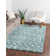 Tapis bleu clair Griego
