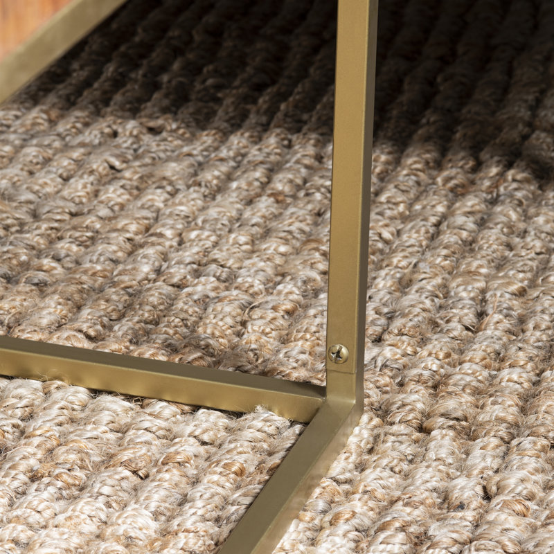 Adagio Acacia Laser Cut Coffee Table, Gold