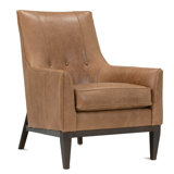 Nugget Leather Thatcher Chair