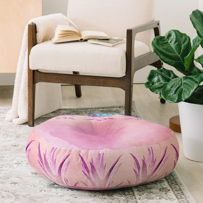 Housse de coussin ronde en ananas à la ferme iveta abolina