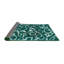 Tapis décoratif multicolore à motif abstrait-578920063