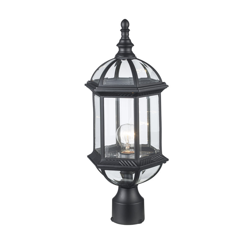 Tête de lanterne 1 lumière Roscoe, Noir