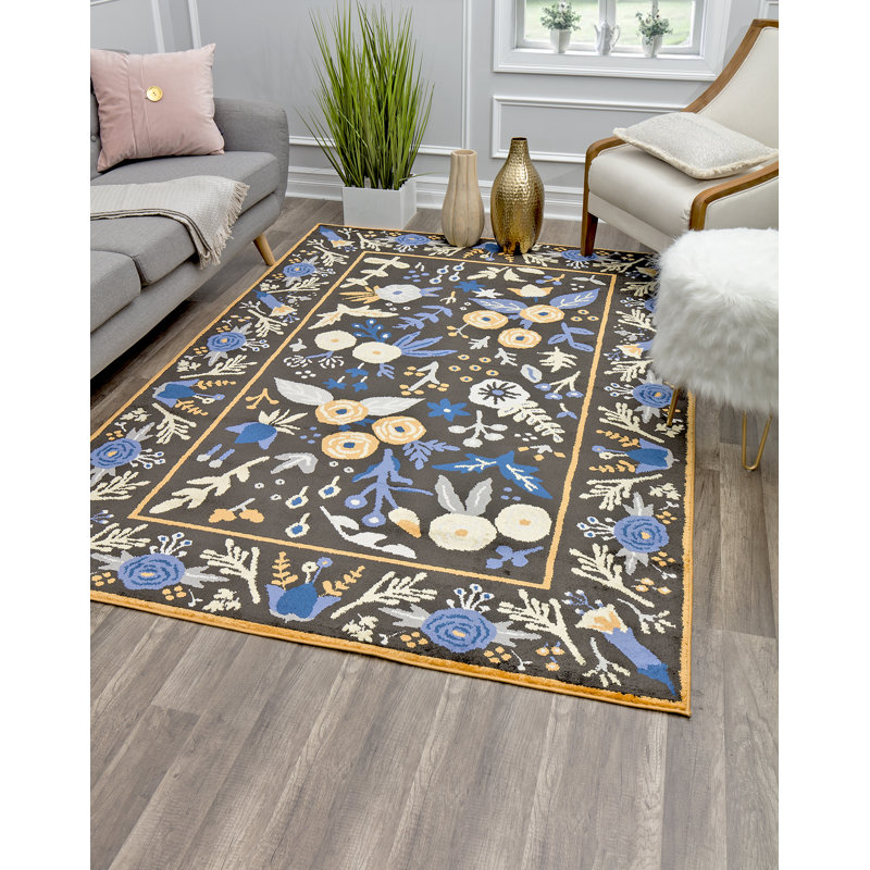 Tapis floral Valentina, Rectangle 9 pi x 12 pi