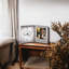 Envision Table Clocks Analog Quartz in Brushed Aluminum
