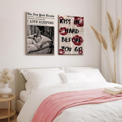 2 Piece Wrapped Canvas Print