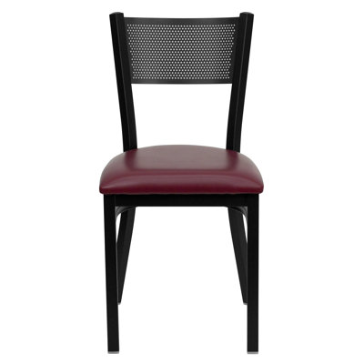 Chaise de restaurant en métal Victoria