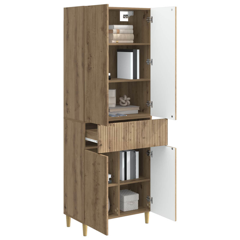 Storage Cabinet, Artisan Oak