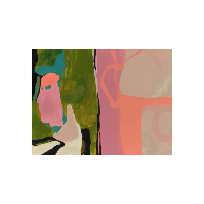 Colors Of Love Print by Sara Brown, 30" H x 40" W x 2" D, Plexi